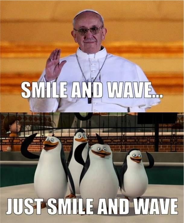 uśmiech papieża