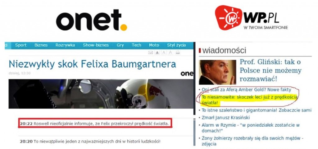 RedBull Stratos i Felix Baumgartner