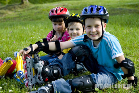 children in park