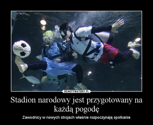 Stadion "Basen" Narodowy na wesoło